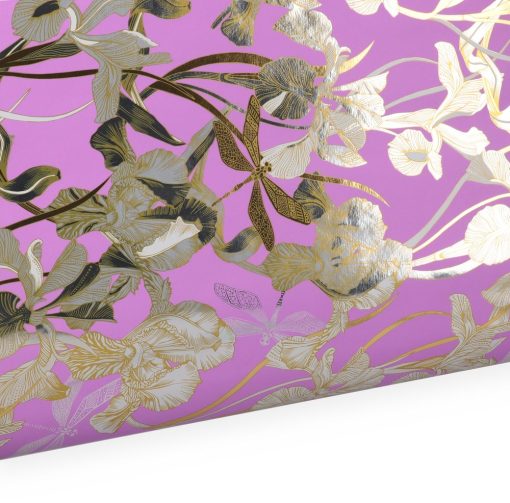 Ukrasni papir 70x200cm Metallic mix PINK, Dono - Image 2