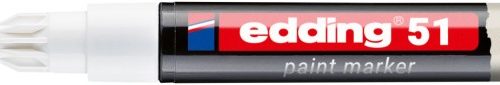Paint marker E-51 Ecoline 1-2mm bela Edding