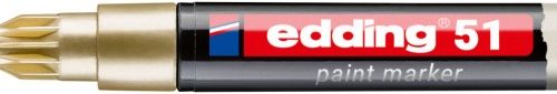 Paint marker E-51 Ecoline 1-2mm zlatna Edding