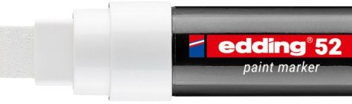 Paint marker E-52 Ecoline Jumbo 4-15mm bela Edding