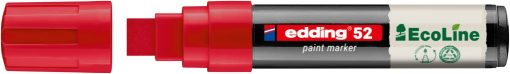 Paint marker E-52 Ecoline Jumbo 4-15mm crvena Edding