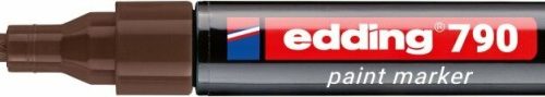 Paint marker E-790 2-3mm braon Edding