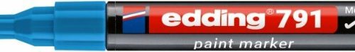 Paint marker E-791 1-2mm svetlo plava Edding