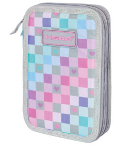 Pernica prazna 2zipa AC2 Checkered Hearts 24.Head 503024066 pastelni