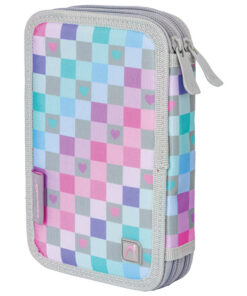 Alternative view of Pernica prazna 2zipa AC2 Checkered Hearts 24.Head 503024066 pastelni