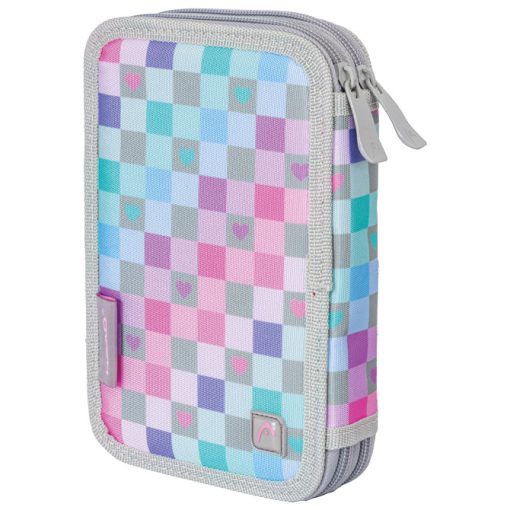 Pernica prazna 2zipa AC2 Checkered Hearts 24.Head 503024066 pastelni - Image 2