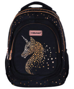 Ranac đački anatomski 3zipa veći AB300 Golden Effect Classy Gold 24.Head 502024113crno-zlatni