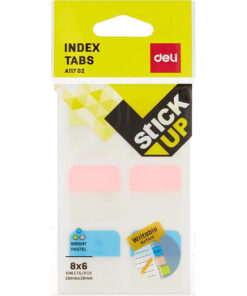 Page markeri za indeksiranje PVC 25x28mm EA11702, Deli
