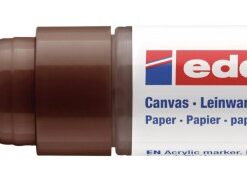 Alternative view of Akrilni marker E-5000 broad 5-10mm kosi vrh tamno braon Edding