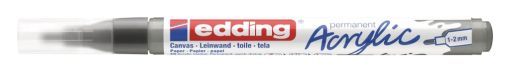 Akrilni marker E-5300 fine 1-2mm obli vrh antracit Edding