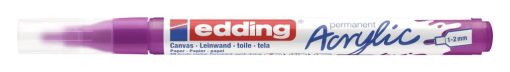 Akrilni marker E-5300 fine 1-2mm obli vrh borovnica Edding
