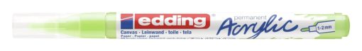 Akrilni marker E-5300 fine 1-2mm obli vrh pastelno zelena Edding