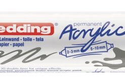 Alternative view of Akrilni marker E-5400 double-liner sa dva vrha antracit Edding