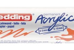 Alternative view of Akrilni marker E-5400 double-liner sa dva vrha neon narandžasta Edding