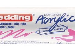 Alternative view of Akrilni marker E-5400 double-liner sa dva vrha neon roze Edding