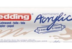 Alternative view of Akrilni marker E-5400 double-liner sa dva vrha oker Edding