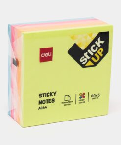 Alternative view of STICKY NOTES kocka 400lista 76x76mm Bright colors EA044, Deli