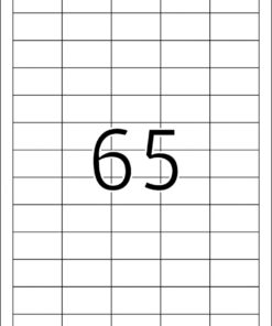 Alternative view of Etikete TOPSTICK 38,1X21,2 A4/65 1/100 Herma