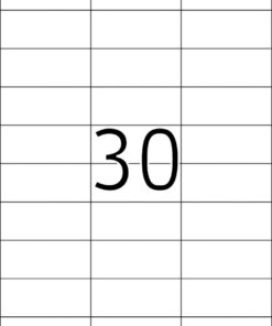 Alternative view of Etikete TOPSTICK 70X29,7 A4/30 1/100 Herma