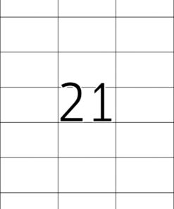 Alternative view of Etikete TOPSTICK 70X42,3 A4/21 1/100 Herma