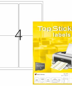 Etikete TOPSTICK 99,1x139 A4/4 1/100 Herma