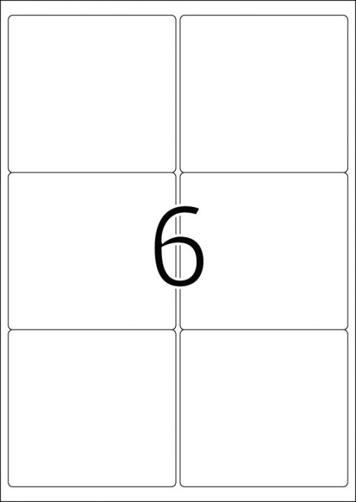 Etikete vodootporne,  99,1x93,1 A4 1/25 Herma - Image 2