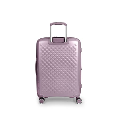 Kofer srednji PROŠIRIVI 44x64,5x28/31cm Polypropilen 72,5/80,2 l-3,3 kg Queens metalik ljubičasta Gabol - Image 3