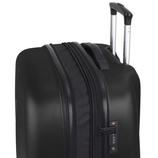Kofer srednji PROŠIRIVI 48x67x27/30,5 cm  ABS 70/79l-3,8 kg Paradise XP crna Gabol - Image 10