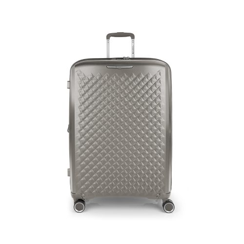 Kofer veliki PROŠIRIVI 51x75x31/34 cm cm  Polypropilen 109,6/120,2 l- 4,3 kg Queens metalik krem Gabol