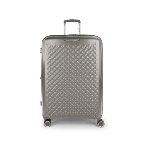 Kofer veliki PROŠIRIVI 51x75x31/34 cm cm  Polypropilen 109,6/120,2 l- 4,3 kg Queens metalik krem Gabol