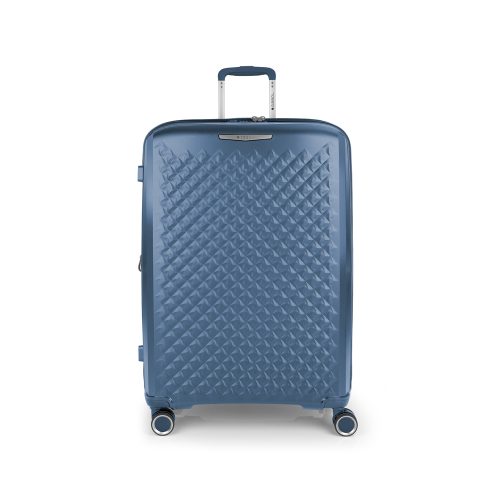 Kofer veliki PROŠIRIVI 51x75x31/34 cm cm  Polypropilen 109,6/120,2 l- 4,3 kg Queens metalik plava Gabol