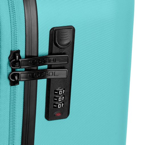 Kofer XS kabinski (zs low cost letove) 30x42x20 cm  ABS 22,8l-2,4 kg Future Plus tirkiz Gabol - Image 6