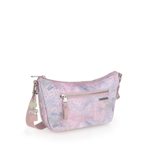 Torba na rame ženska 26x17x9 cm Nabila roze Gabol - Image 5