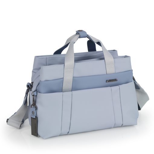 Torba na rame ženska 30x22x13 cm Vega plava Gabol - Image 5