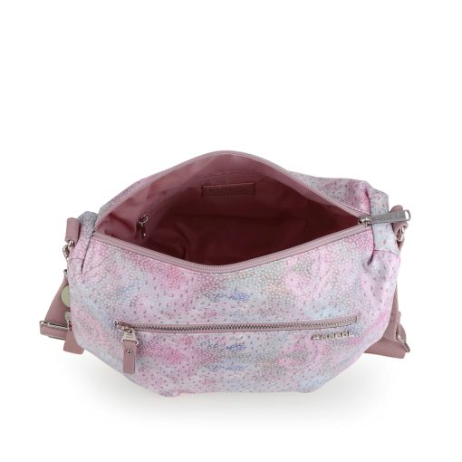 Torba na rame ženska 32x22x8 cm Nabila roze Gabol - Image 4