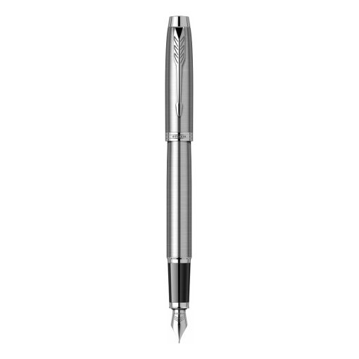 Parker poklon SET IM Stainless Steel CT - Hemijska olovka + Nalivpero - Image 3