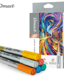 SET Markera 1/6 na vodenoj bazi EC350 Dmast Pebeo Art Acrylic Marker, Deli