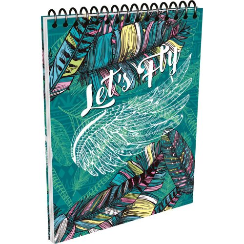 Blok papir A6 sitan karo sa spiralom 50l, Optimum