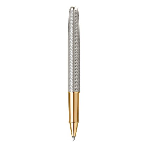 Roler olovka Parker Royal Sonet Silver Fougere GT - Image 5