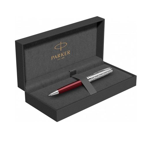Hemijska olovka Parker Royal Sonet Metal Red CT - Image 5