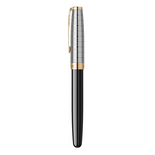 Nalivpero Parker Royal Sonet Metal Black GT M - Image 4