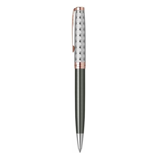 Hemijska olovka Parker Royal Sonet Metal Grey PGT - Image 2