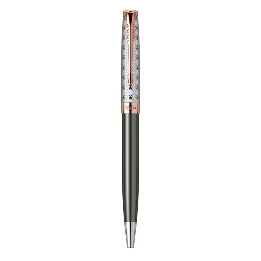 Hemijska olovka Parker Royal Sonet Metal Grey PGT - Image 3