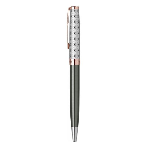 Hemijska olovka Parker Royal Sonet Metal Grey PGT - Image 4