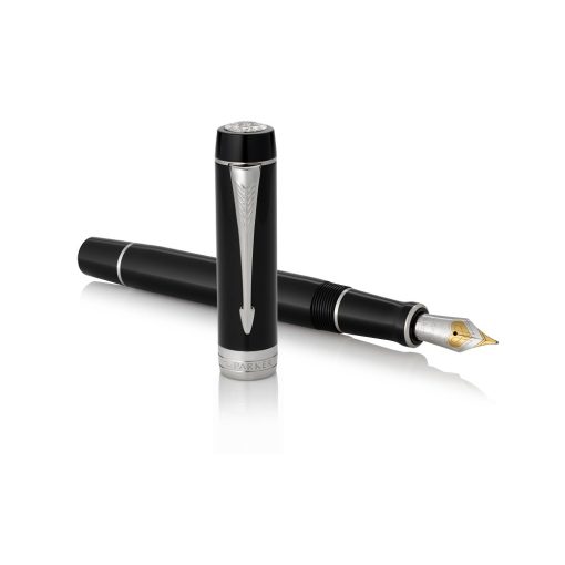 Nalivpero Parker Royal Duofold Classic Black CT M - Image 6