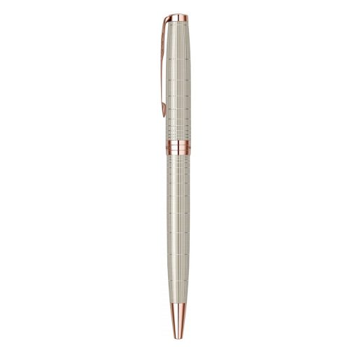 Hemijska olovka Parker Royal Sonet Silver Chisel PGT - Image 4