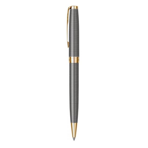 Hemijska olovka Parker Royal Sonet Silver Chisel GT - Image 2