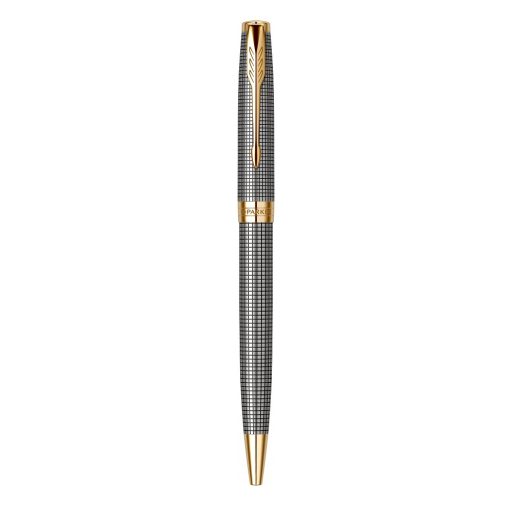 Hemijska olovka Parker Royal Sonet Silver Chisel GT - Image 3