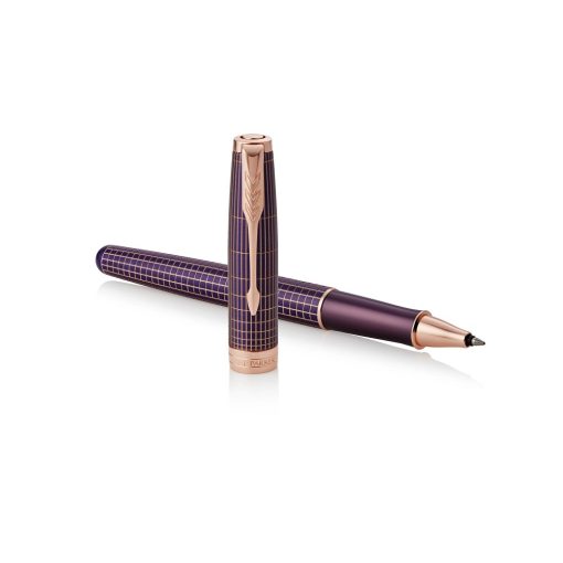 Roler olovka Parker Royal Sonet Silver Purple PGT - Image 6