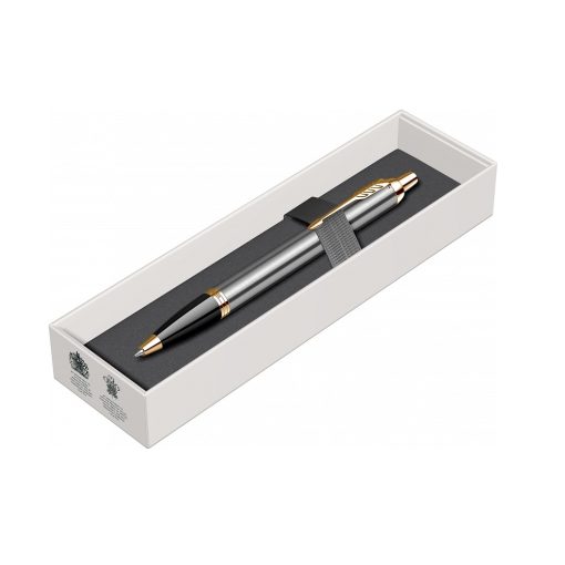 Hemijska olovka PARKER Royal IM Brushed Metal GT - Image 4